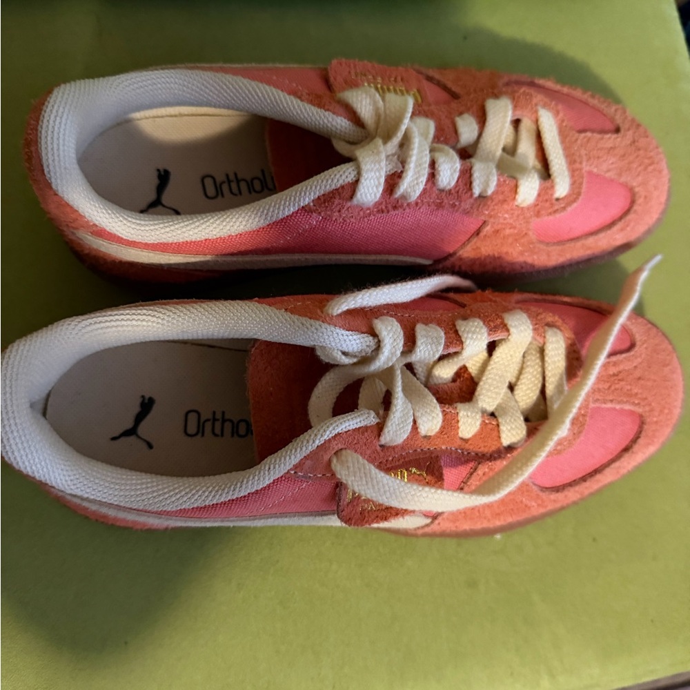 Puma Pink and Orange Women's Sneakers